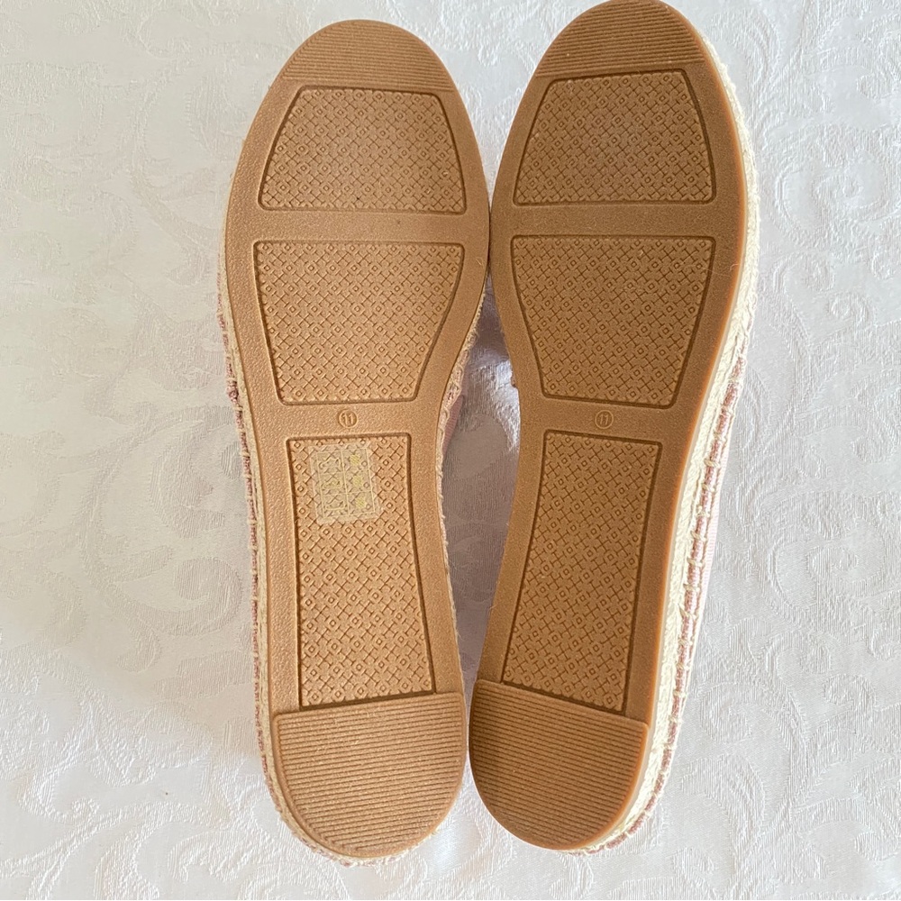 Tory Burch Pink Weston Flat Espadrilles - Picture 3 of 8